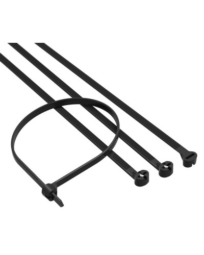 Хомут 3,6x300 P6.6, черный (100шт) (21310SR): Хомут с двойным замком в Кирове