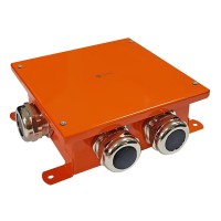 Коробка SMB165 металлическая 164х164х65, 8P (2,5-16 мм²) (56449E). Коробка, огнестойкая. Экопласт