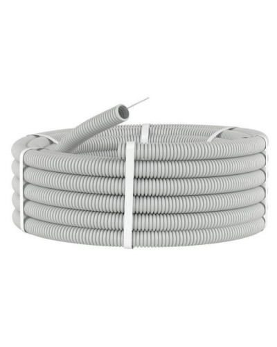 Труба HFFR тяжелая D40, серая (21140HF-GR): Труба гофрированная, с зондом, не распространяющая горение, без галогена в Кирове