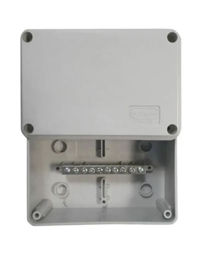 Коробка (КУП) JBS100 100х100х55, 6 вых, IP55 (44007KP): Коробка уравнивания потенциалов (КУП), 6х9мм, 8 зажимов в Кирове