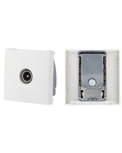Розетка TV оконечная, белый LK45 (852104). Розетка TV. Экопласт в Кирове