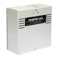 Резерв 12/3 PRO (цвет корпуса серый). Источник вторичного электропитания резервированный. МикроКомСервис