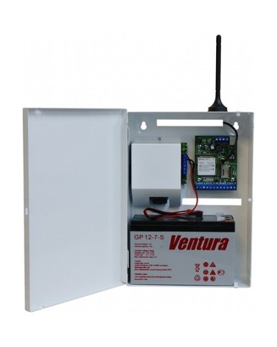 SR103-2GSM-SBK25-W Ретро (SR103-2GSM BK-7W) под АКБ 7Ач, цвет белый. Конвертор протоколов. Проксима в Кирове