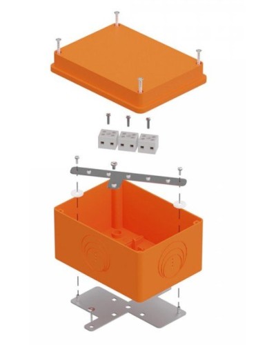 Коробка огнестойкая 150х110х90 E15-E120 для о/п (40-0351-FR1.5-6). Коробка огнестойкая для открытой установки. Промрукав в Кирове