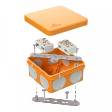 Коробка огнестойкая 80х80х40 (60-0210-FR6.0-4-4-Р Е15-Е60). Коробка огнестойкая для открытой установки. Промрукав