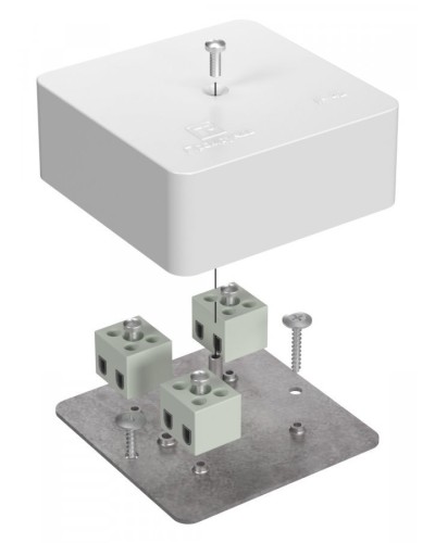 Коробка огнестойкая 75х75х30 (40-0450-FR1.5-6). Коробка огнестойкая для открытой установки. Промрукав в Кирове