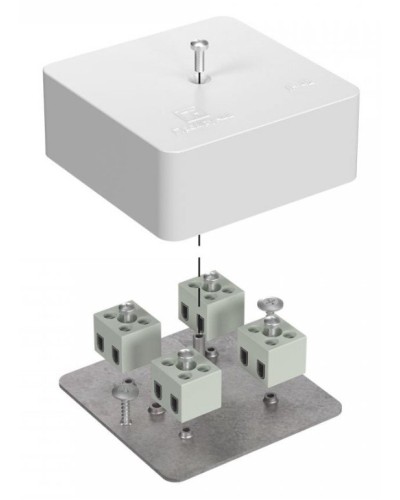 Коробка огнестойкая 75х75х30 (40-0450-FR1.5-8). Коробка огнестойкая для открытой установки. Промрукав в Кирове