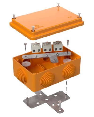 Коробка огнестойкая 120х80х50 (40-0340-FR2.5-6). Коробка огнестойкая для открытой установки. Промрукав в Кирове