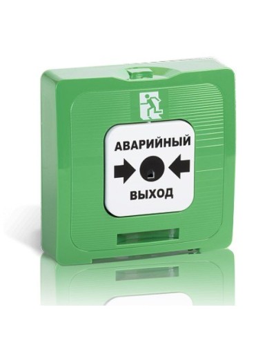 ИР 513-10 АВАРИЙНЫЙ ВЫХОД (зелёный). Элемент дистанционного управления. Рубеж в Кирове
