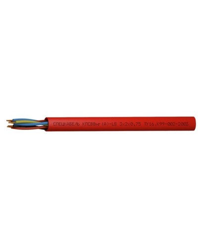 КПСВВнг(А)-LS 3х2х2,5 (Спецкабель). Кабель симметричный для систем сигнализации и управления, групповой прокладки, с пониженным дымо- и газовыделением. Спецкабель в Кирове