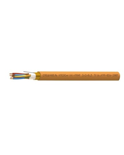 КПСЭСнг(А)-FRHF 1х2х0,35 (Спецкабель). Кабель огнестойкий, с пониженным дымо- и газовыделением. Спецкабель в Кирове